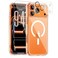 Saiuxiu for iPhone 17 Pro Max Case Compatible with MagSafe Magnetic Slim Cover AntiYellowing Shockproof Full Camera Protection Includes Screen Lens Protectors Clear Protective Case