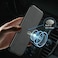 Kepuch Silklike Case for Samsung Galaxy S24 FE Cover Bumper Builtin Metal Plate for Samsung Galaxy S24 FE Black
