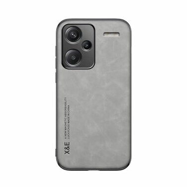 Kepuch Silklike Case for Redmi Note 13 Pro Cover Bumper Builtin Metal Plate for Redmi Note 13 Pro Gray