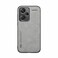 Kepuch Silklike Case for Redmi Note 13 Pro Cover Bumper Builtin Metal Plate for Redmi Note 13 Pro Gray