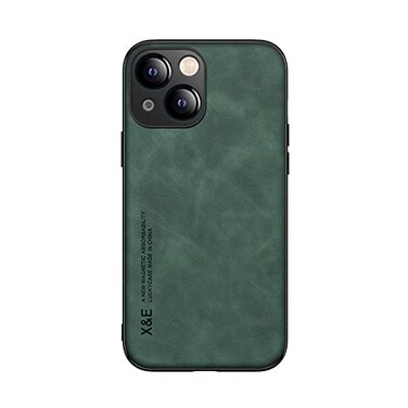 Kepuch Silklike Case for iPhone 13 Mini 54 Cover Bumper Builtin Metal Plate for iPhone 13 Mini 54 Green