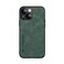 Kepuch Silklike Case for iPhone 13 Mini 54 Cover Bumper Builtin Metal Plate for iPhone 13 Mini 54 Green