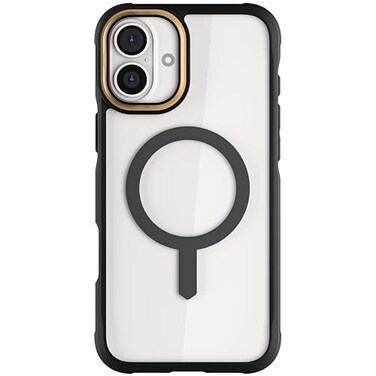 Ghostek Covert iPhone 16 Plus Clear Case Compatible with MagSafe Accessories Shockproof Silicone Minimalist Phone Cover 67 Inch Black