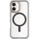 Ghostek Covert iPhone 16 Clear Case Compatible with MagSafe Accessories Shockproof Silicone Minimalist Phone Cover 61 Inch Gray