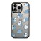 CASETiFY Compact Case for iPhone 15 Pro Max Lightweight 4 ft 2X Military Grade Drop ProtectionSlim Normal Leonarudo Pattern Clear Black
