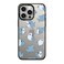 CASETiFY Compact Case for iPhone 15 Pro Max Lightweight 4 ft 2X Military Grade Drop ProtectionSlim Normal Leonarudo Pattern Clear Black
