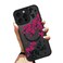 OOK Case for iPhone 16 Pro Max 69 Compatible with MagSafe Floral Flowers Design Translucent Phone Cover Soft TPU Hard PC AntiScratch Shockproof Magnetic Cute Case for Women Hot Pink