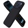 ORNARTO Compatible with iPhone 17 Pro Case 63 Slim Liquid Silicone 4 Layers Full Covered Soft Gel Rubber Shockproof Cover Protective Phone Case for iPhone 17 ProBlack