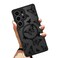 OOK Case Fit for Samsung Galaxy S25 Ultra 69 Inch Wireless Charging Compatible Black Butterfly Design Translucent Phone Cover Soft TPU Hard PC AntiScratch Shockproof Magnetic Case for Women
