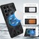OOK Case Fit for Samsung Galaxy S25 Ultra 69 Inch Wireless Charging Compatible Black Butterfly Design Translucent Phone Cover Soft TPU Hard PC AntiScratch Shockproof Magnetic Case for Women