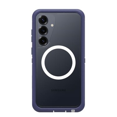 OtterBox Samsung Galaxy S25 Defender Series XT Clear Magnet Case Denver Dusk Purple