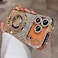 LXK Magnetic Stand for iPhone 17 Pro Max Case Compatible with MagsafeBuiltin Camera Lens Protector Glitter Bling Card Soft TPU Diamonds Bumper Protection Cover for Women Girls 69 Gold