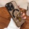 QSIETSPY Magnetic Case for iPhone 13 Pro Max with Invisible Stand Military Drop ProtectionCompatible with MagSafe Full Camera Protection Clear Soft TPU for iPhone 13 ProMax Case 67 InchesGold