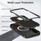 TUTUKII for iPhone 13 Pro Max 12 Pro Max Case with Belt Clip Holster AntiShock AntiSlip Compatible with MagSafe 3Layer Drop Protection Heavy Duty Magnetic Phone Case Cover 67 Black