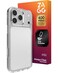 ZAGG Crystal Palace Lite Case for iPhone 17 Pro Max Clear Drop Protection 10ft3m UltraSlim Lightweight Sleek Minimalistic Phone Case with Transparent Design AntiYellowing Technology