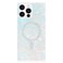 Flaunt Official Square Protective Case Compatible with iPhone 16 Pro Compatible with MagSafe Wireless Charging DropTested Shockproof Opal Shell