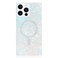 Flaunt Official Square Protective Case Compatible with iPhone 16 Pro Compatible with MagSafe Wireless Charging DropTested Shockproof Opal Shell