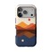 Casely iPhone 17 Pro Case Opposites Attract Day Night Mountains Bold Protective Design Compatible with MagSafe