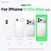 ORNARTO Compatible with iPhone 17 Pro Max Case 69 Slim Liquid Silicone 3 Layers Soft Gel Rubber Shockproof Protective Cover with AntiScratch Microfiber LiningNavy Blue