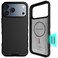 Smartish iPhone 17 Pro Max MagSafe Case Gripmunk wCamera Control Protection Magnetic Slim Case Lightweight Protective Thin Grip wMicrofiber Lining for iPhone 17 Pro Max Black Tie Affair