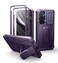 Dexnor for Samsung Galaxy S25 Plus Case with Builtin Slide Camera Cover Screen Protector KickstandHeavyDuty Shockproof Rugged Case FullBody Bumper Cover for Galaxy S25 Plus2025Phantom Purple