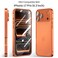 Eastcoo Metal Bumper Case for iPhone 17 Pro Aluminum Frame Slim CaseSeparate Metal Lens Protector HD Tempered Glass Screen Protector Hippocampal Buckle Design Cover for iPhone 17 Pro 63 Inch