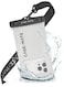 Case-Mate CaseMate IP68 Waterproof Phone Pouch Floating Waterproof Phone Case with Crossbody Lanyard Beach Cruise Ship Travel Essentials Compatible with All Devices Touchscreen Friendly Sand Dollar
