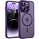 TOCOL for Phone 14 Pro Case Compatible with Magsafe Charger Full Camera Protection Drop Protection Translucent Matte Phone Case for iPhone 14 Pro 61 inch Midnight Purple