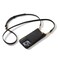 Bandolier Emma Crossbody Wallet Phone Case for iPhone 15 Pro Max 100 Genuine Pebble Leather Adjustable Removable Crossbody Strap Card Holder with Snap Closure Black with Gold Hardware
