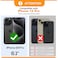 Bocasal Crossbody Wallet Case for iPhone 15 Pro RFID Blocking PU Leather Zipper Handbag Purse Flip Cover Kickstand Folio Case with Card Slots Holder Wrist Strap Lanyard 5G 61 Inch Black
