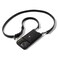 Bandolier Hailey Crossbody Wallet Phone Case for iPhone 15 Pro Max 100 Genuine Pebble Leather with Pewter Hardware Adjustable Removable Strap Expandable Flip Card Holder Black with Pewter