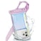Case-Mate CaseMate Soap Bubble IP68 Waterproof Phone Pouch Floating Waterproof Phone Case wCrossbody Lanyard Cruise Ship Travel Essentials Compatible wAll Devices Touchscreen Friendly Iridescent