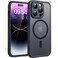 TOCOL for iPhone 14 Pro Max Case Compatible with Magsafe Drop Protection Upgraded Full Camera Protection Translucent Magnetic Matte Phone Case for iPhone 14 Pro Max 67 inch Black