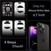 TOCOL for iPhone 14 Pro Max Case Compatible with Magsafe Drop Protection Upgraded Full Camera Protection Translucent Magnetic Matte Phone Case for iPhone 14 Pro Max 67 inch Black