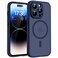 TOCOL for Phone 14 Pro Max Case Compatible with Magsafe Charger Full Camera Protection Drop Protection Translucent Matte Phone Case for iPhone 14 Pro Max 67 inch Dark Blue