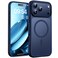 TOCOL for iPhone 17 Pro Case Compatible with Magsafe Charger Full Camera Protection Translucent Matte Phone Case for 17 Pro 63 inch Dark Blue