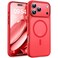 TOCOL for iPhone 17 Pro Max Case Compatible with Magsafe Charger Full Camera Protection Translucent Matte for iPhone 17 Pro Max Phone Case 69 inch Red
