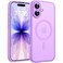 TOCOL for Phone 17 Case Compatible with Magsafe Charger Full Camera Protection Drop Protection Translucent Matte Phone Case for Phone 17 63 inch Light Purple