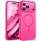 TOCOL for iPhone 17 Pro Max Case Compatible with Magsafe Charger Full Camera Protection Translucent Matte for iPhone 17 Pro Max Phone Case 69 inch Hot Pink