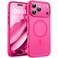 TOCOL for iPhone 17 Pro Max Case Compatible with Magsafe Charger Full Camera Protection Translucent Matte for iPhone 17 Pro Max Phone Case 69 inch Hot Pink