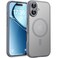 TOCOL for Phone 17 Case Compatible with Magsafe Charger Full Camera Protection Drop Protection Translucent Matte Phone Case for Phone 17 63 inch Gray