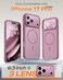 TOCOL for iPhone 17 Pro Case Compatible with Magsafe Charger Full Camera Protection Translucent Matte Phone Case for 17 Pro 63 inch Lilac Purple