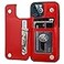 ONETOP Compatible with iPhone 12 Compatible with iPhone 12 Pro Wallet Case with Card Holder PU Leather Kickstand Card Slots Case Double Magnetic Clasp Durable Shockproof Cover 61 InchRed