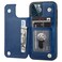 ONETOP Compatible with iPhone 12 Compatible with iPhone 12 Pro Wallet Case with Card Holder PU Leather Kickstand Card Slots Case Double Magnetic Clasp Durable Shockproof Cover 61 InchBlue