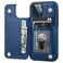 ONETOP Compatible with iPhone 12 Compatible with iPhone 12 Pro Wallet Case with Card Holder PU Leather Kickstand Card Slots Case Double Magnetic Clasp Durable Shockproof Cover 61 InchBlue