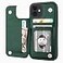 ONETOP Compatible with iPhone 12 Compatible with iPhone 12 Pro Wallet Case with Card Holder PU Leather Kickstand Card Slots Case Double Magnetic Clasp Durable Shockproof Cover 61 InchGreen
