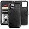 Bocasal Compatible with iPhone 12 Pro Max Wallet Case with Card Holder PU Leather Magnetic Detachable Kickstand Shockproof Wrist Strap Removable Flip Cover 67 inch Black