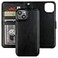 Bocasal Detachable Wallet Case for iPhone 14 RFID Blocking Card Slots Holder Premium PU Leather Magnetic Kickstand Shockproof Wrist Strap Removable Flip Protective Cover 5G 61 inch Black