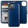 Bocasal Detachable Wallet Case for iPhone 14 RFID Blocking Card Slots Holder Premium PU Leather Magnetic Kickstand Shockproof Wrist Strap Removable Flip Protective Cover 5G 61 inch Blue