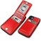 KIHUWEY Compatible with iPhone 11 Case Wallet with Credit Card Holder Premium Leather Magnetic Clasp Kickstand Heavy Duty Protective Cover for iPhone 11 61 InchRed